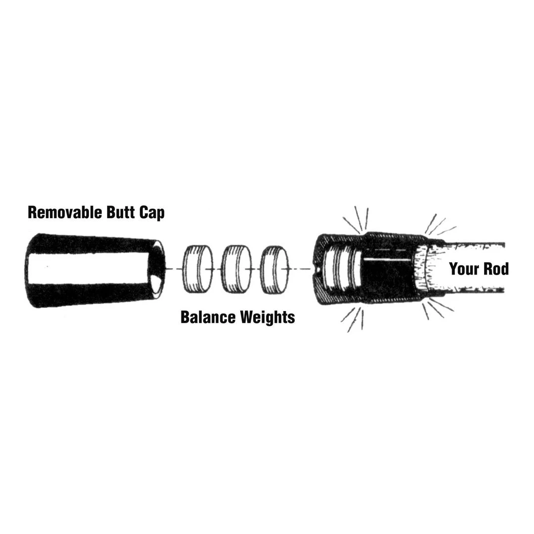Mud Hole The Balancer Removable Butt Cap Components 6 Mud Hole The Balancer Removable Butt Cap Components