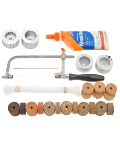 CRB Ultimate Cork Inlay Creation Kit With 4 Jigs Grip Making