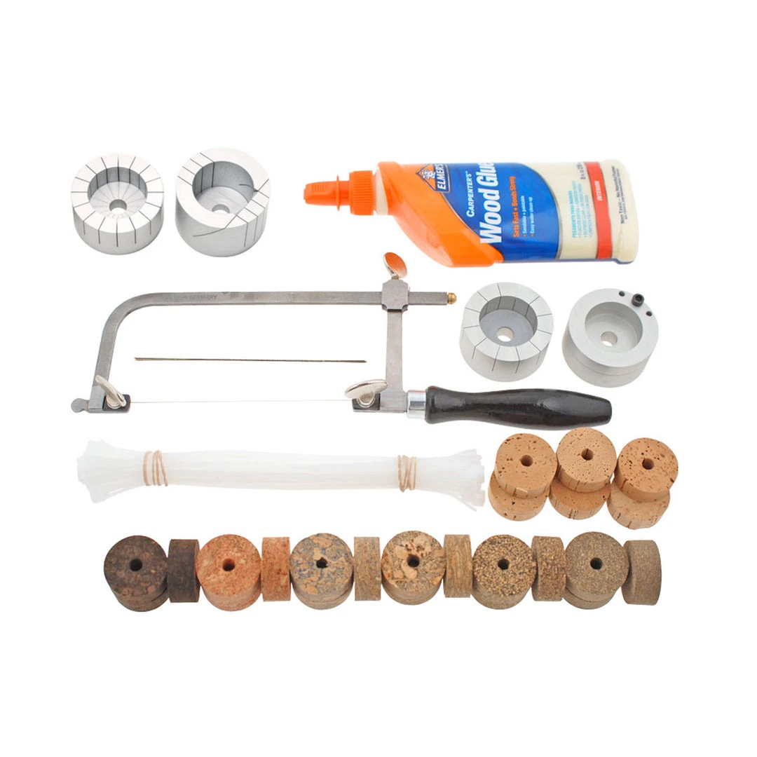 CRB Ultimate Cork Inlay Creation Kit With 4 Jigs Grip Making 3 CRB Ultimate Cork Inlay Creation Kit With 4 Jigs Grip Making