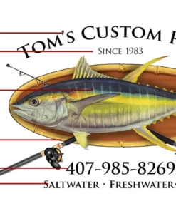 Mud Hole Women's Custom T-Shirt: Bamboo Frame With Crossing Rods Gear