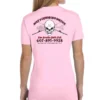Mud Hole Women's Custom T-Shirt: Skull With Crossing Rods Gear