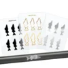 CRB Supplies Walleye Silhouette Rod Decals - Peel & Stick