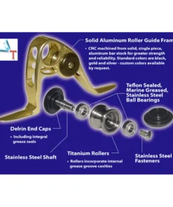Winthrop Tackle 80# Excel Roller Guide Set By Winthrop Tools 7 Winthrop Tackle 80# Excel Roller Guide Set By Winthrop Tools