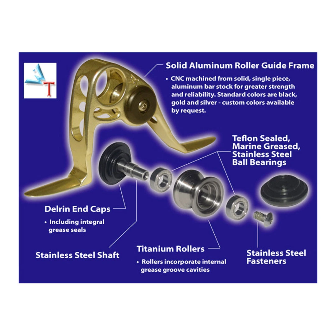 Winthrop Tackle 80# Excel Roller Guide Set By Winthrop Tools 5 Winthrop Tackle 80# Excel Roller Guide Set By Winthrop Tools