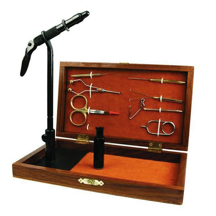 Terra Fly Tools, Inc. Fireside Wooden Fly Tying Kit 3 Terra Fly Tools, Inc. Fireside Wooden Fly Tying Kit